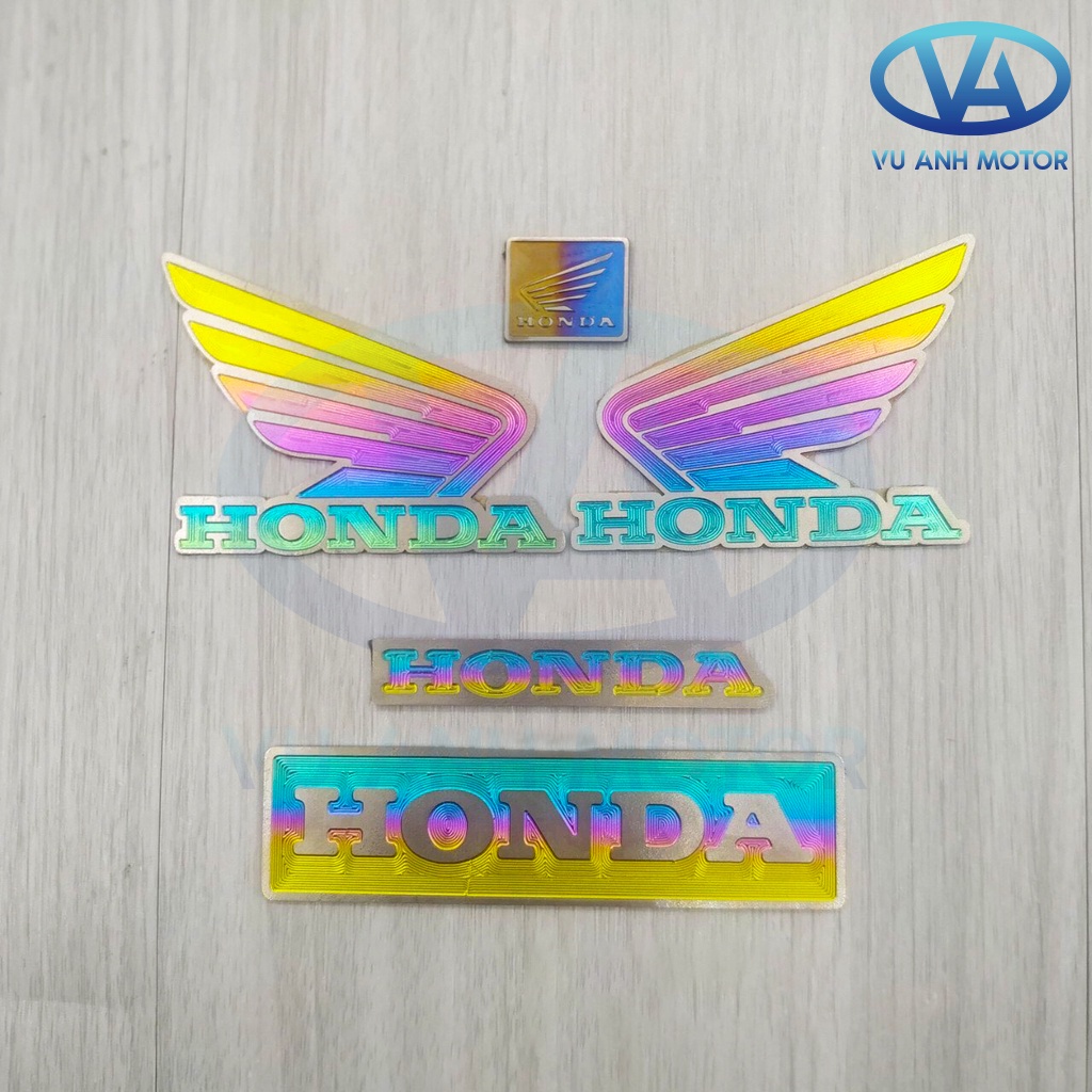 Tem titan logo stickers Tem chữ Wave, Winner, SH, Honda