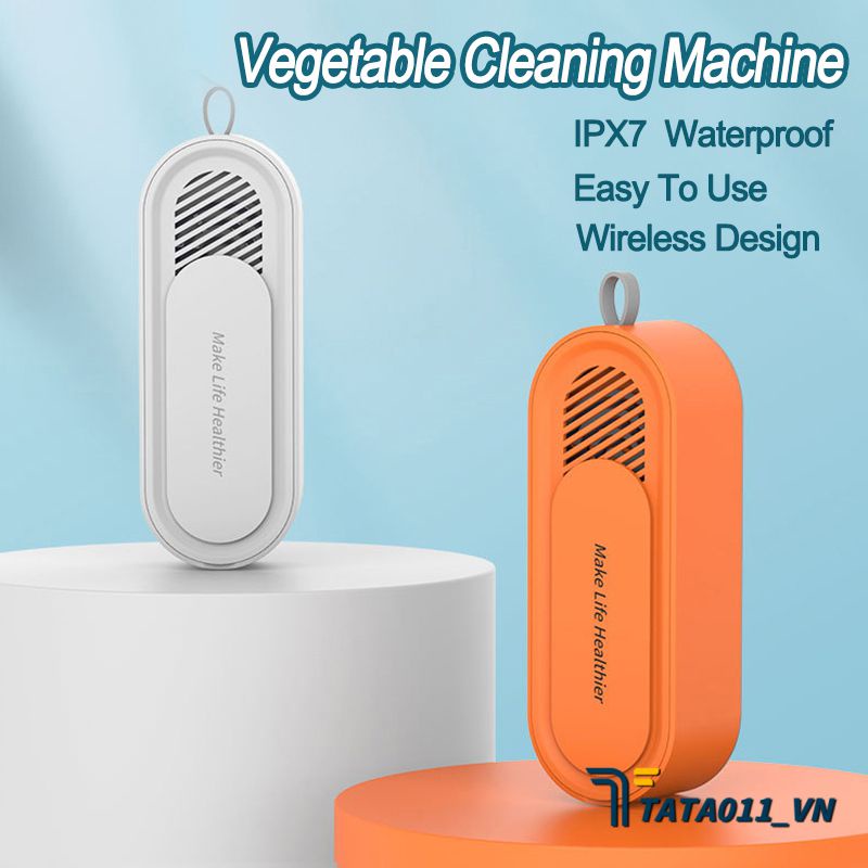 Máy Rửa Rau Củ Quả Cầm Tay Máy Rửa Hoa Quả Usb Máy Lọc Thực Phẩm Nhà Bếp Máy Làm Sạch Rau Củ Hình Viên Nang VN1
