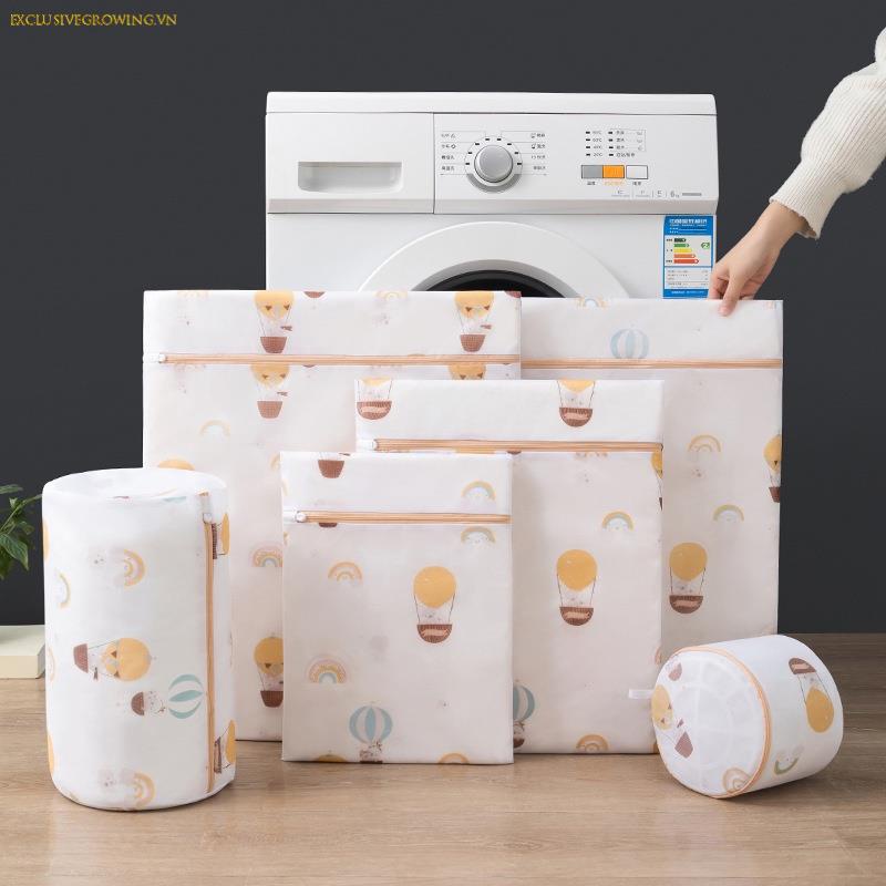 Túi Giặt Đồ In Họa Tiết Xinh Xắn Tiện Dụng