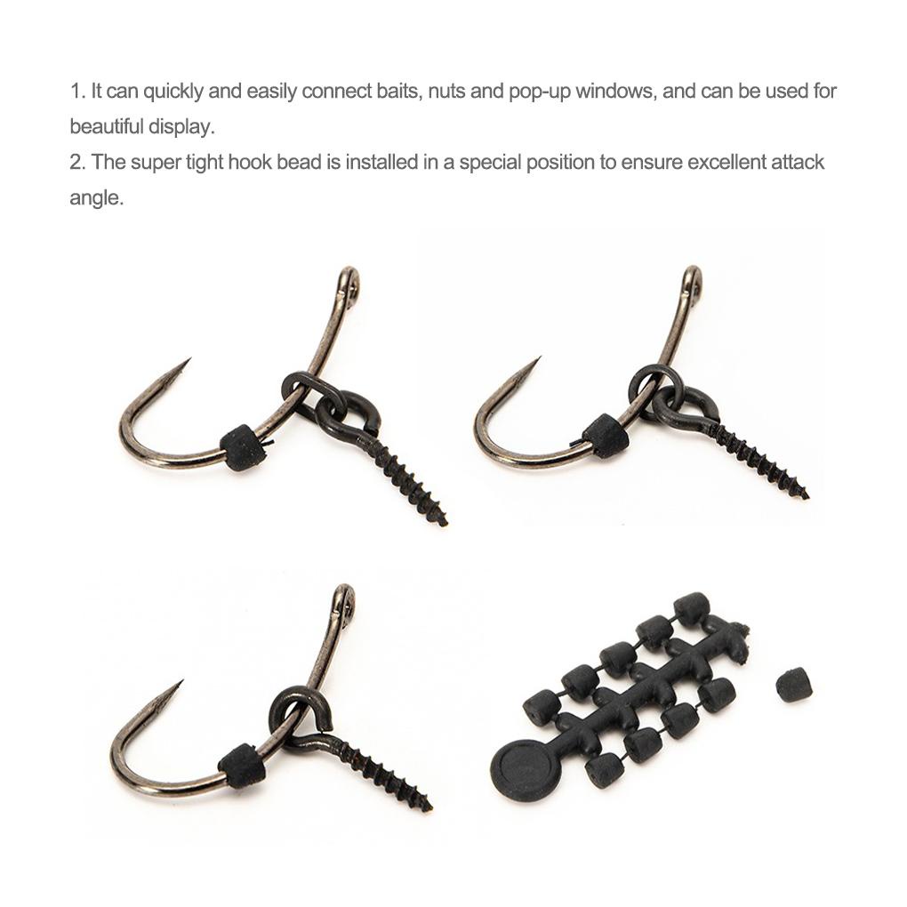 [MAPD] Set 20 Phụ Kiện Móc Câu Cá Bằng Nhựa Chặn Xoay Được