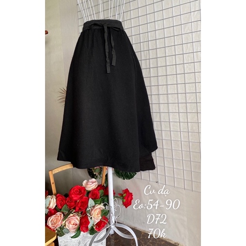 Chân váy dạ kiểu