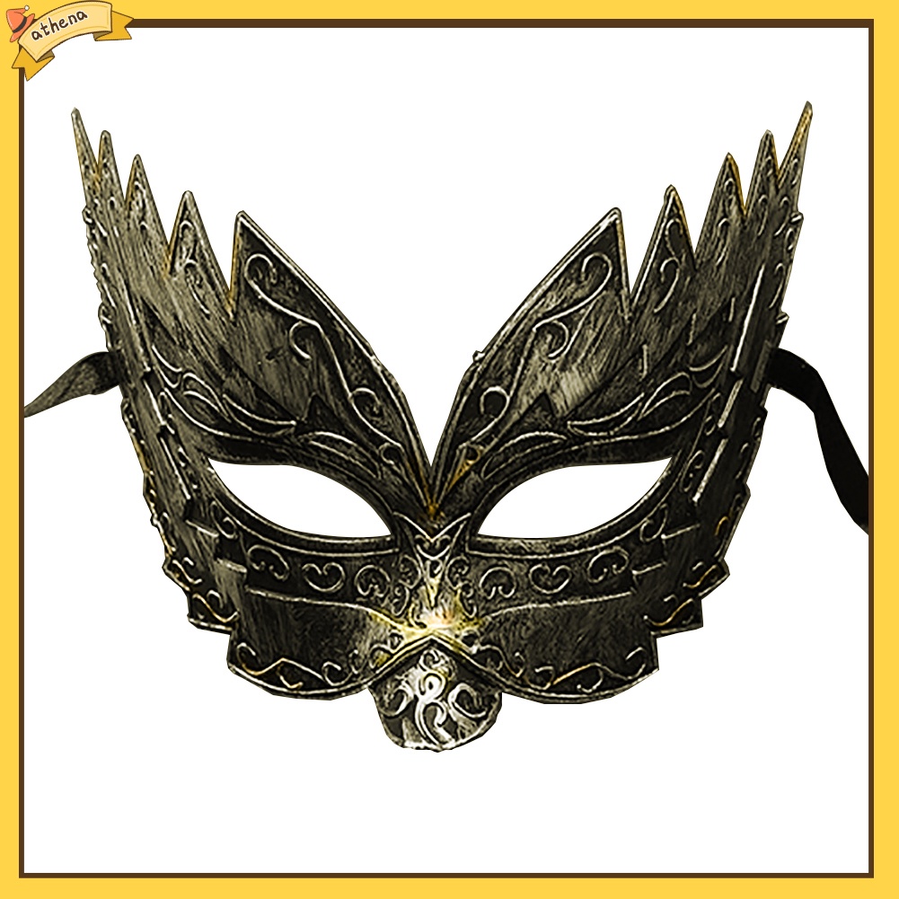 Áo Thun In Chữ AT AT AT Cá Tính Hợp Thời Trang| Mặt Nạ Hóa Trang Đấu Sĩ La Mã Cho Lễ Halloween