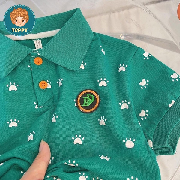 Set áo polo cổ bẻ kèm quần jeans, kaki cho bé trai