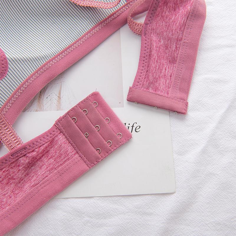 Áo Lót Nâng Ngực Vải cotton Mỏng Không Gọng Thoải Mái Cho Nữ