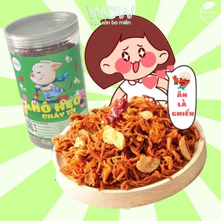 Khô heo cháy tỏi khô lợn cháy tỏi 250g wow đặc sản ba miền