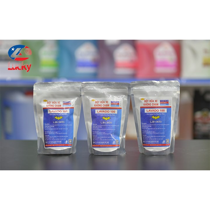 COMBO 10 GÓI BỘT RỬA XE LAVADO 100