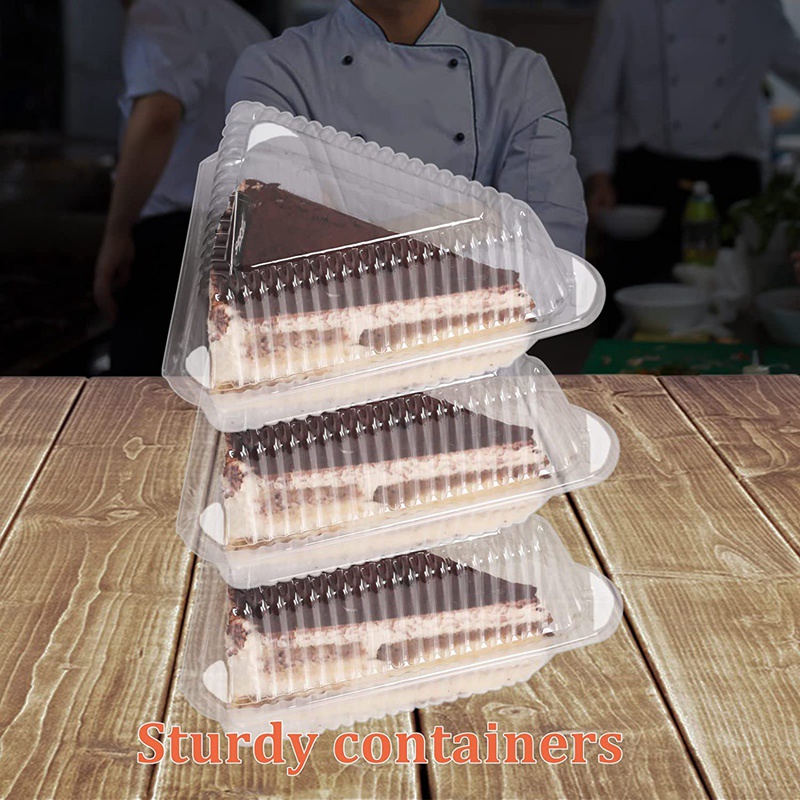 Set 100 Hộp Đựng Bánh Phô Mai Hình Tam Giác