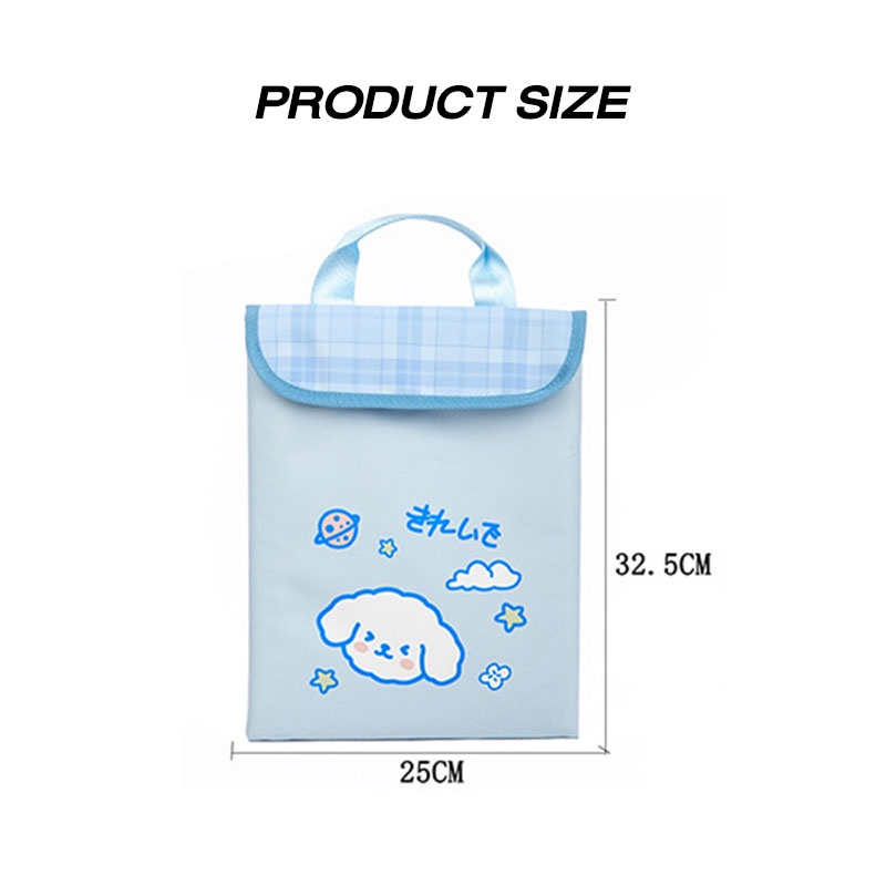 One Túi Đựng Máy Tính Bảng Bằng polyester Đa Năng Họa Tiết Hoạt Hình Dễ Thương