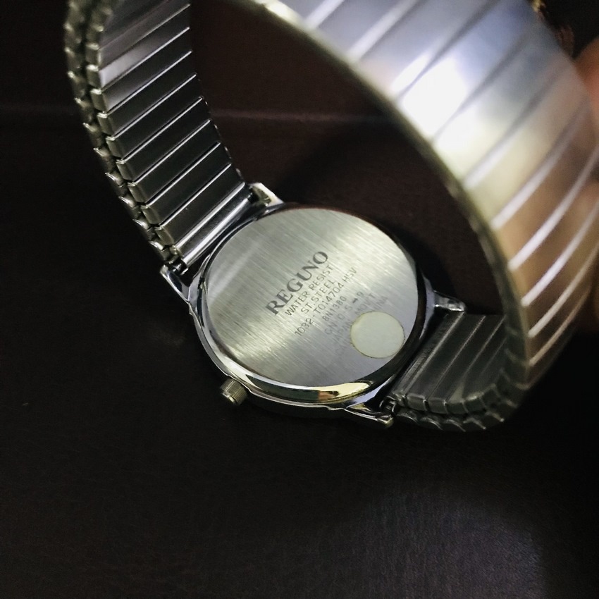Đồng hồ nam Reguno Nhật Unisex dây chun
