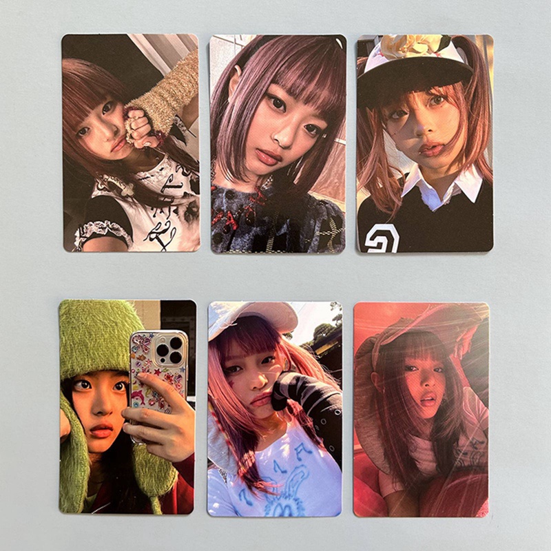 Set 6 Tấm Ảnh LOMO Card JS KPOP Newjeans OMG WVS