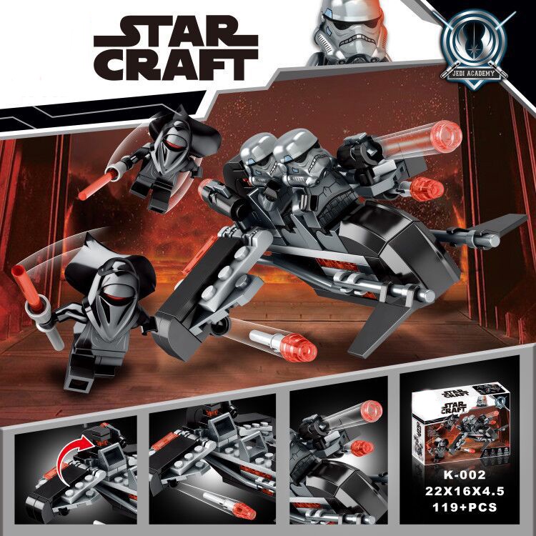 Đồ Chơi Lắp Ráp Tàu Chiến R2D2 Boba Fett Trong Phim Star Wars