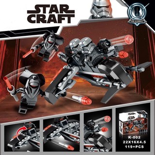 Đồ chơi lắp ráp tàu chiến r2d2 boba fett trong phim star wars