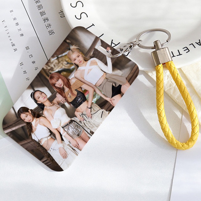 Ví Đựng Thẻ ID / Bưu Thiếp In Hình Nhóm Nhạc Blackpink