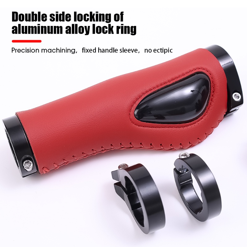 1 Cặp Vỏ Bọc Tay Lái Xe Đạp Bằng Silicon Mềm Mại Thấm Hút Tốt Tiện Dụng