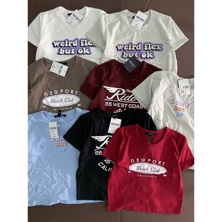 Áo thun crop top baby tee body