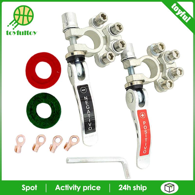 [Toyfulcabin] Đầu Nối Pin Xe Hơi Bằng Đồng Thau