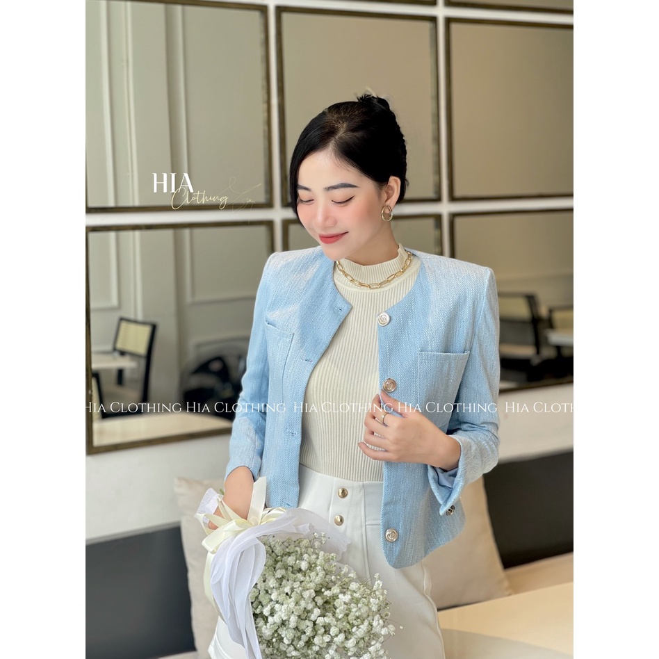 ÁO KHOÁC DẠ BY HIA V820