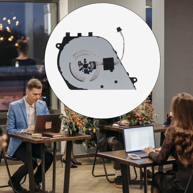 Phụ Kiện Tản Nhiệt DC5V 0 5A 4-pin CN-0314FC Cho Laptop Latitude 5590 5580