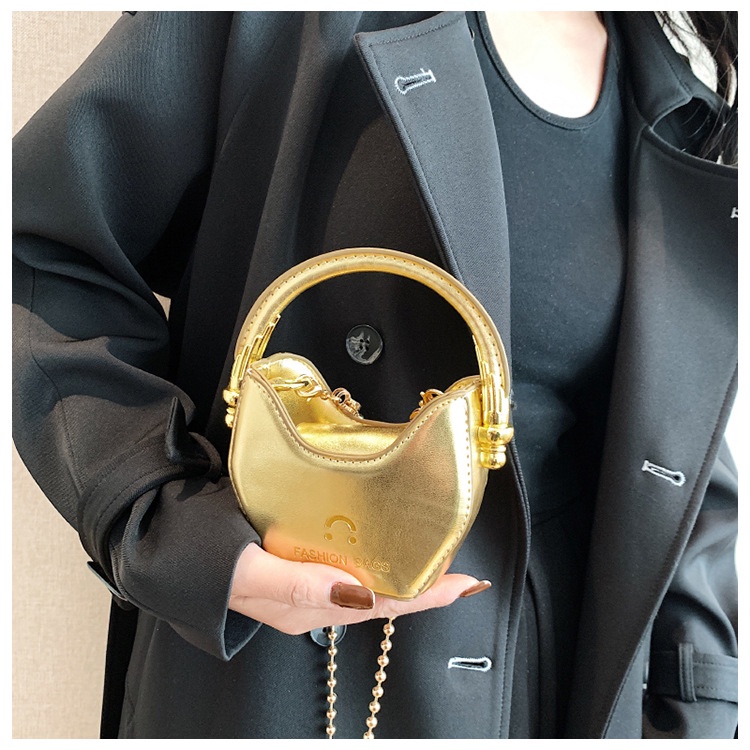 Túi Xách JASMIN NOIR Đeo Chéo Vân Da Cá Sấu Phối Dây Xích Thời Trang Nữ Sành Điệu