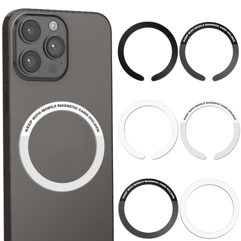 Miếng Dán Nam Châm Kiêm Đế Sạc Điện Thoại Không Dây IPhone 14 13 12 Pro Max