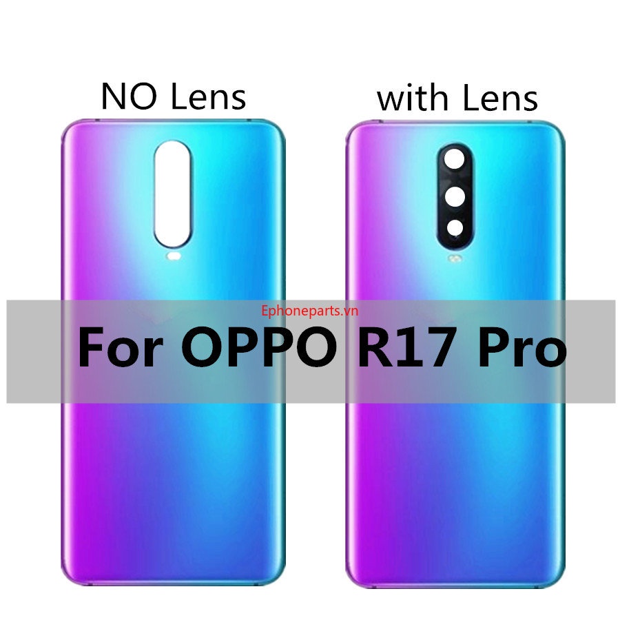 Nắp Lưng Điện Thoại Bằng Kính Thay Thế Chuyên Dụng Cho OPPO R17 Pro