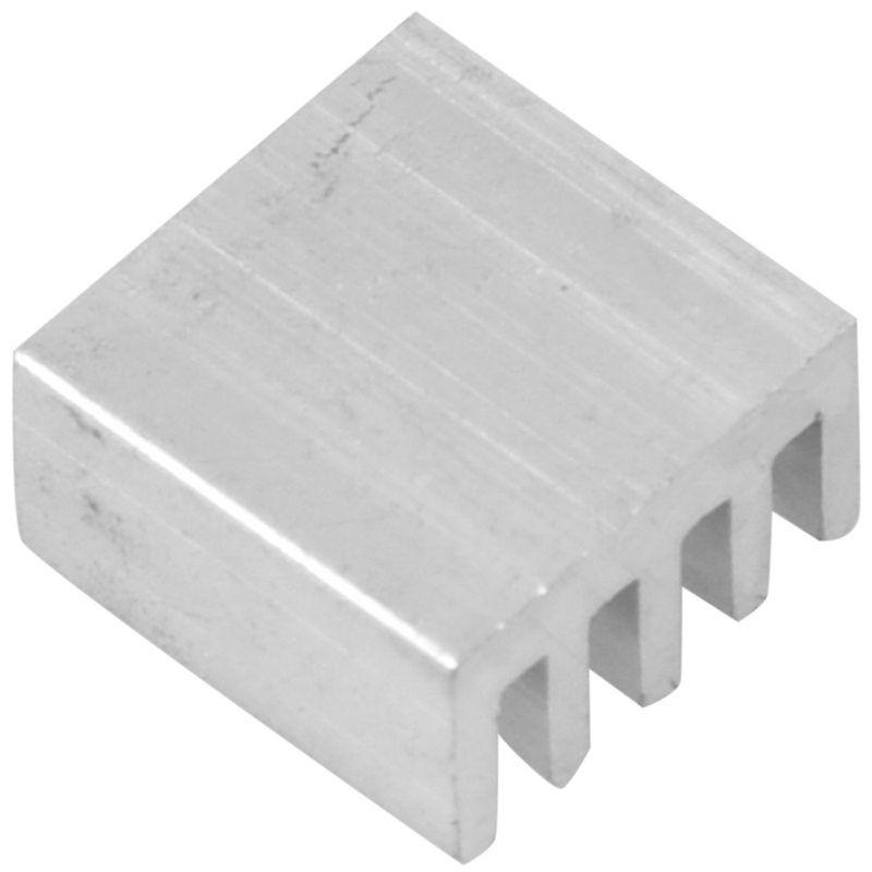 50 Bộ Tản Nhiệt Mini Bằng Nhôm 9 * 9 * 5mm Cho IC LED Chipset RAM