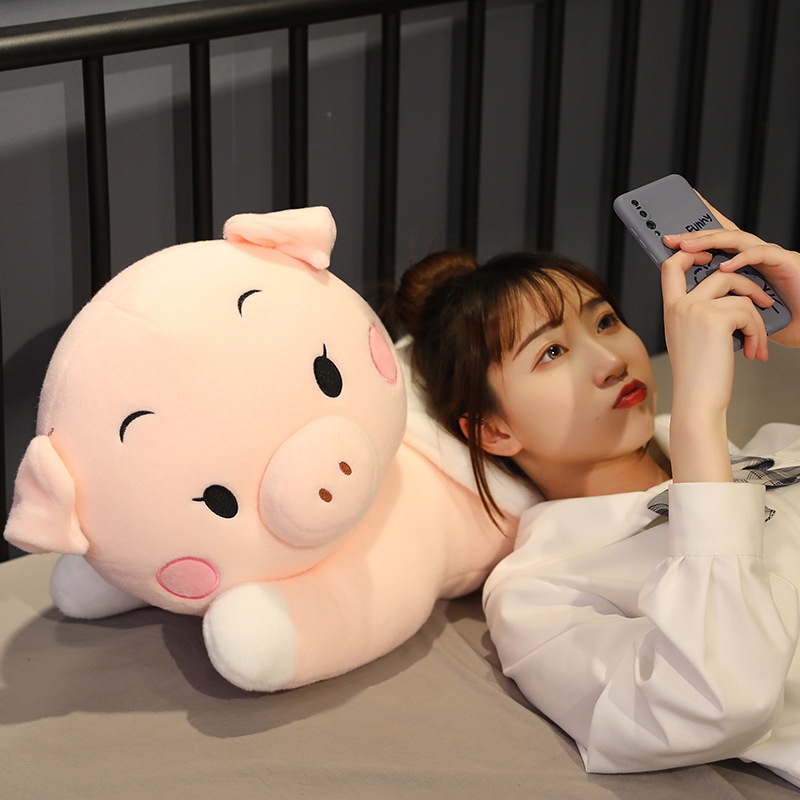 Thú Nhồi Bông Hình Thỏ Siêu Mềm Mại Đáng Yêu