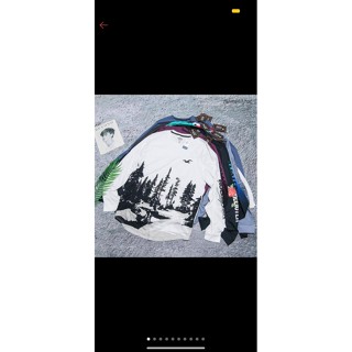 Áo Thun Tay Dài Nam Hollister Xuất Dư Xịn 100% Cotton