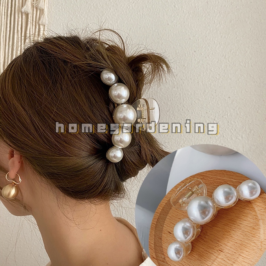 Kẹp Tóc Đuôi Ngựa Bằng Kim Loại Đính Đá Thời Trang Cho Nữ