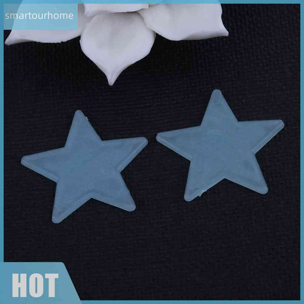 Mới Bộ 100 Ngôi Sao Dạ Quang Dán Trang Trí Tường