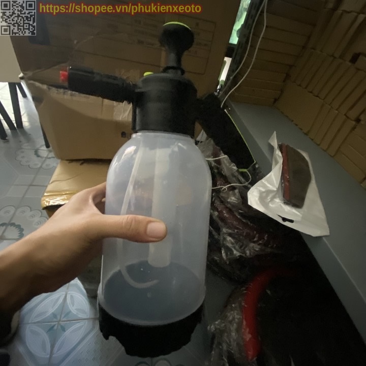 Bình xịt bọt tuyết cầm tay tiện lợi dung tích 2.0L