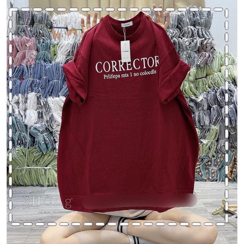 Áo phông ctton khô 3158 fom thụng hót hít