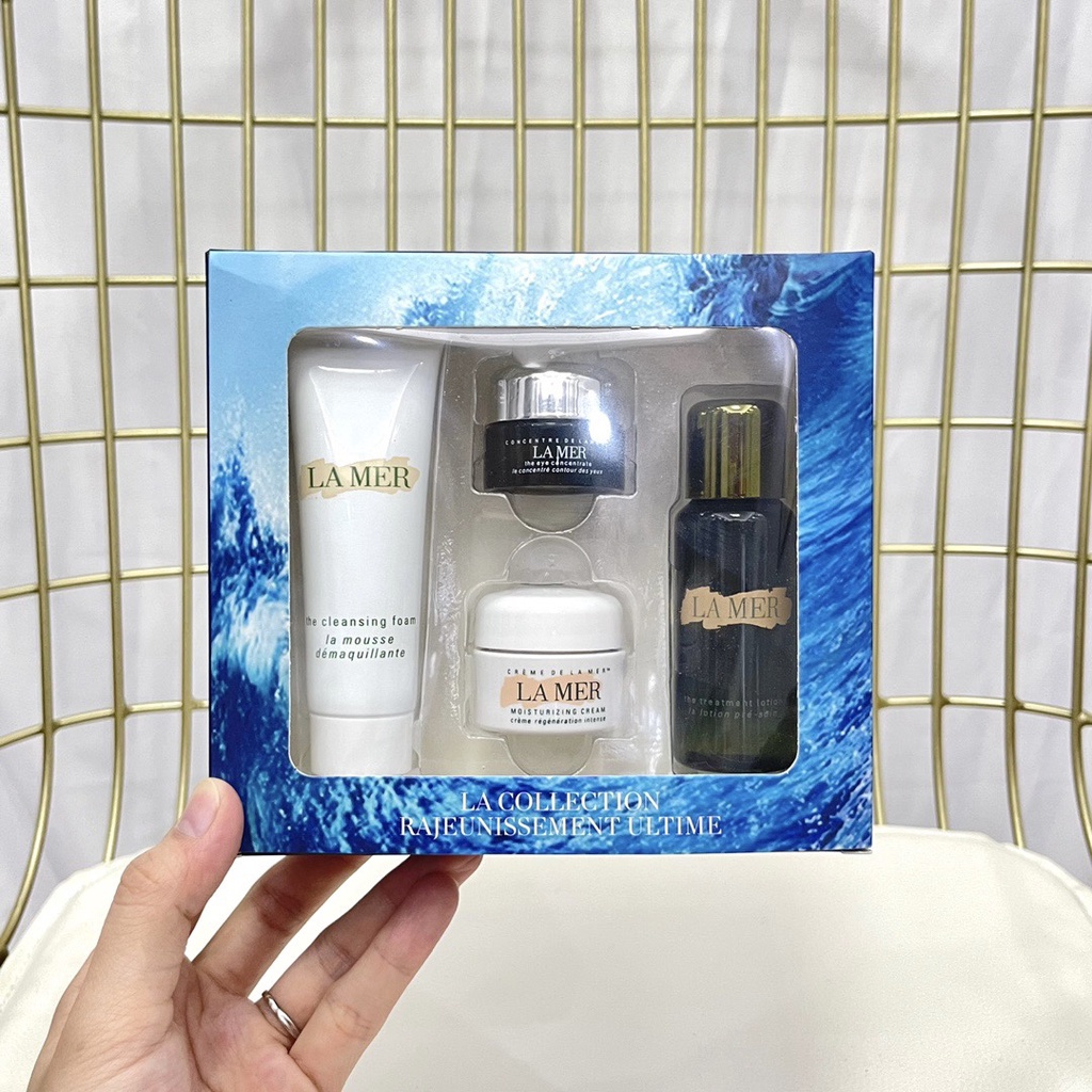 La MER Mẫu Thử Bộ Bốn Mảnh Dưỡng Ẩm Chống Nếp Nhăn Chống Lão Hóa