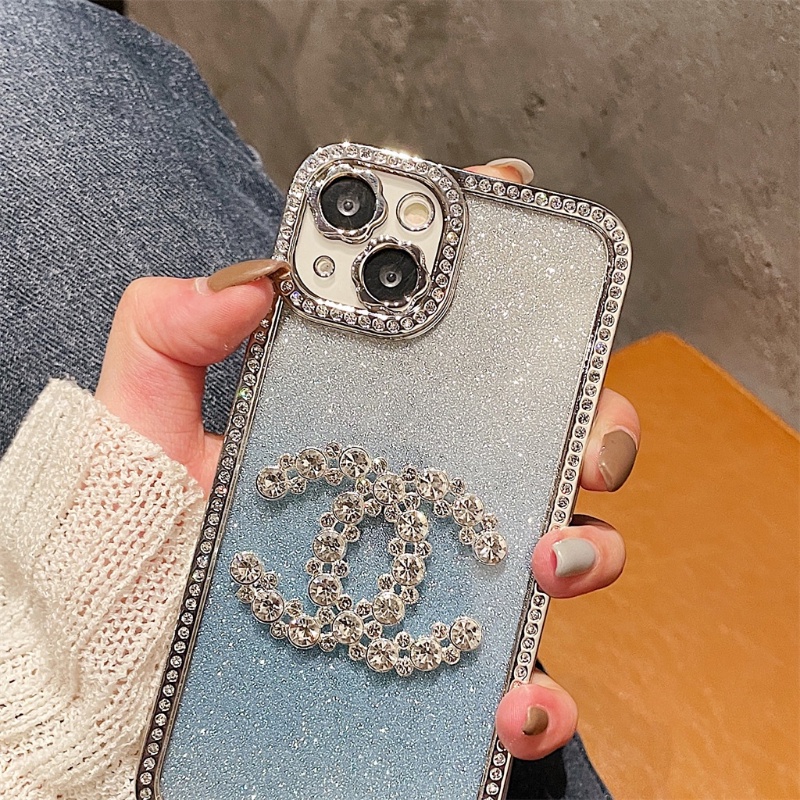 Ốp Điện Thoại Mềm Bảo Vệ Camera Chống Sốc Họa Tiết Thương Hiệu Sang Trọng Dành Cho iPhone 14 Pro Max Plus 13 12 11 Pro Max