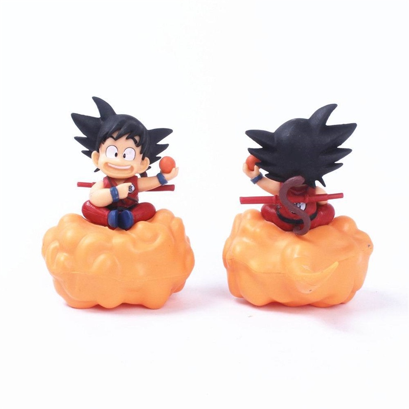 Mô Hình Nhân Vật Goku Bằng PVC 10cm Dùng Trang Trí