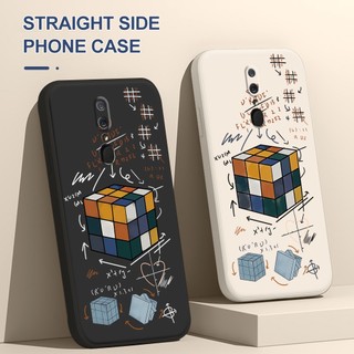 Ốp Điện Thoại Silicon Mềm Chống Sốc In Họa Tiết Khối Rubik Cho iPhone 14 Pro Max Plus X XS Max XR 11 Pro Max 6 7 8 Plus SE