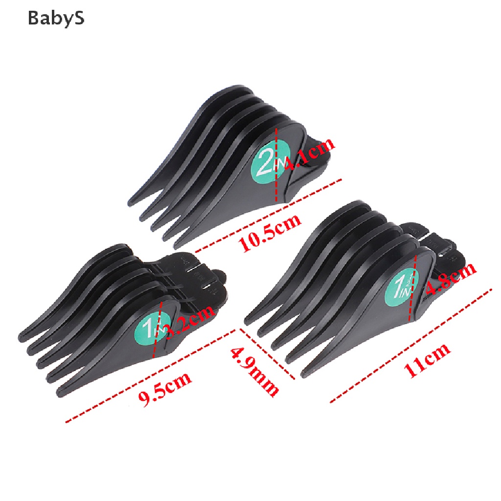 Bộ 3 Tông Đơ Cắt Tóc Kích Thước Lớn 32 / 38 / 51mm Tiện Dụng Cho Wahl