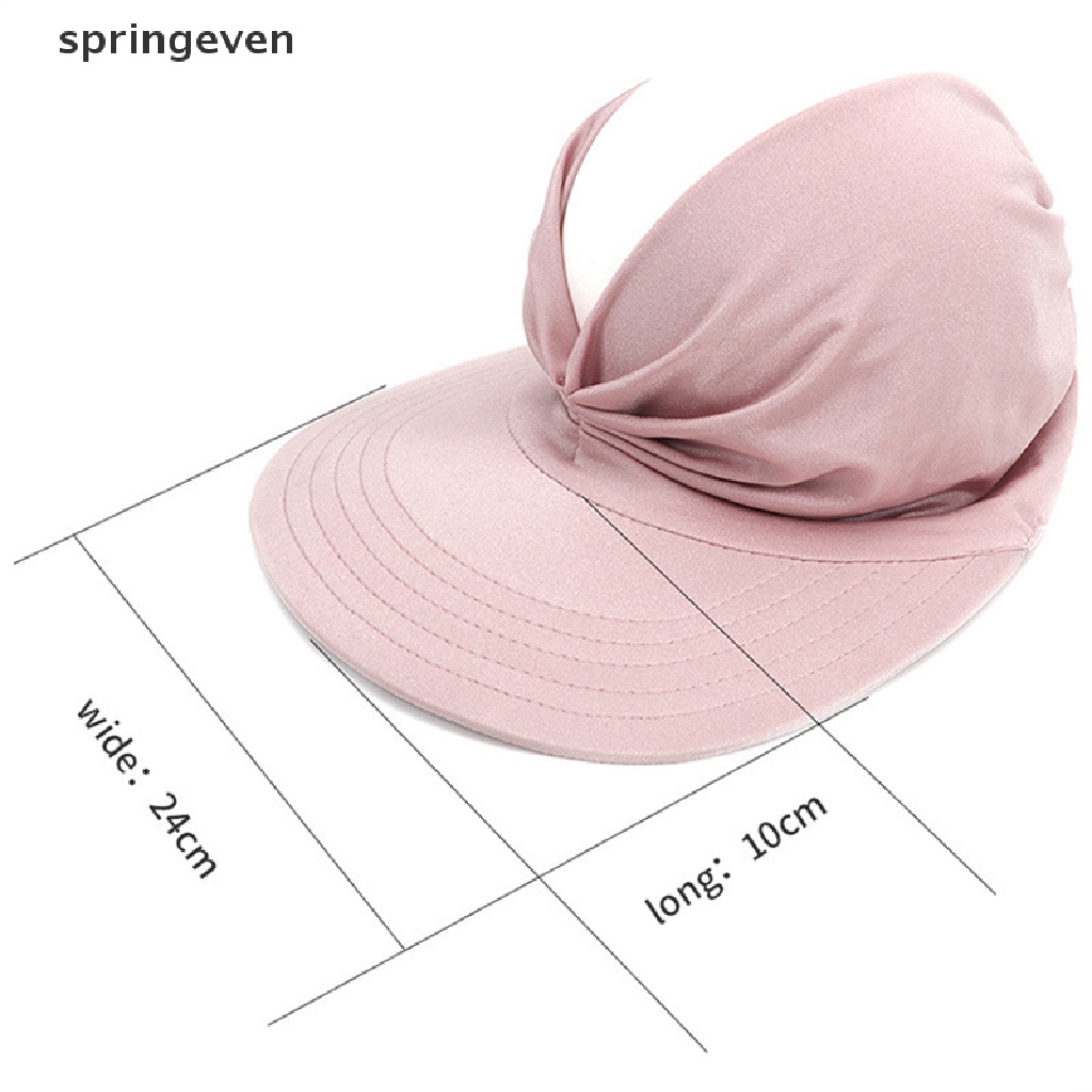 Mũ Rộng Vành Chống Tia Cực Tím Thiết Kế Đục Lỗ Chất Liệu Co Giãn Thời Trang Đi Biển Mùa Hè Cho Nữ