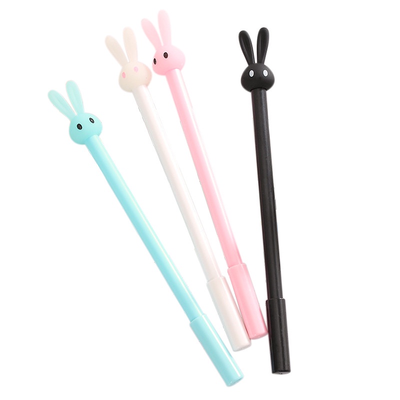 Bút nước mực đen hình thỏ 3 màu cá tính, dễ thương ngòi 038mm MiniCat BUT568