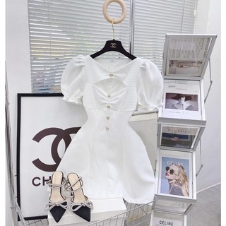 ĐẦM KHOÉT NGỰC PHỐI NÚT 2M ✨