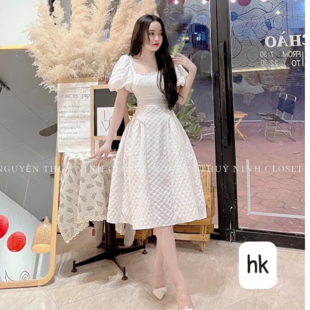Váy nữ đầm dự tiệc dáng dài thiết kế đính ngọc sang trọng đi chơi, đi tiệc đều xinh (Kèm ảnh thật, video ) | BigBuy360 - bigbuy360.vn