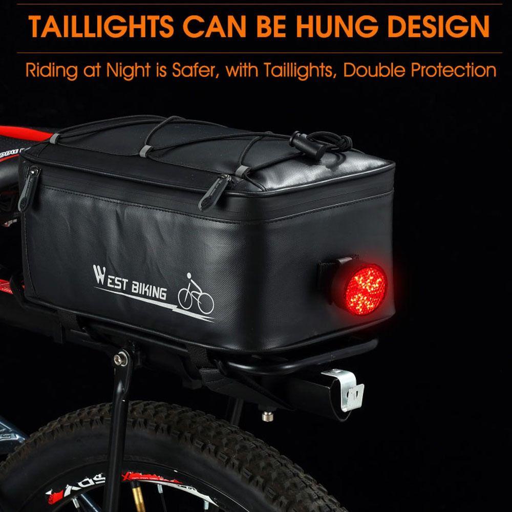 Túi Đựng Đồ Chống Thấm Nước Gắn Yên Sau Xe Đạp Leo Núi Tiện Lợi