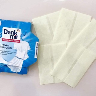 Miếng giặt tẩy trắng quần áo denkmit, 20 miếng