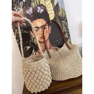 Túi cói đi biển ( order )