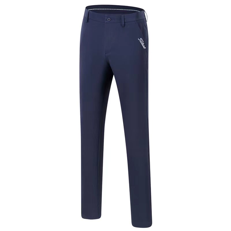 Quần Dài Thể Thao Chơi golf Mỏng Màu Trơn Nhanh Khô Thoáng Khí Không Sắt Cho Nam