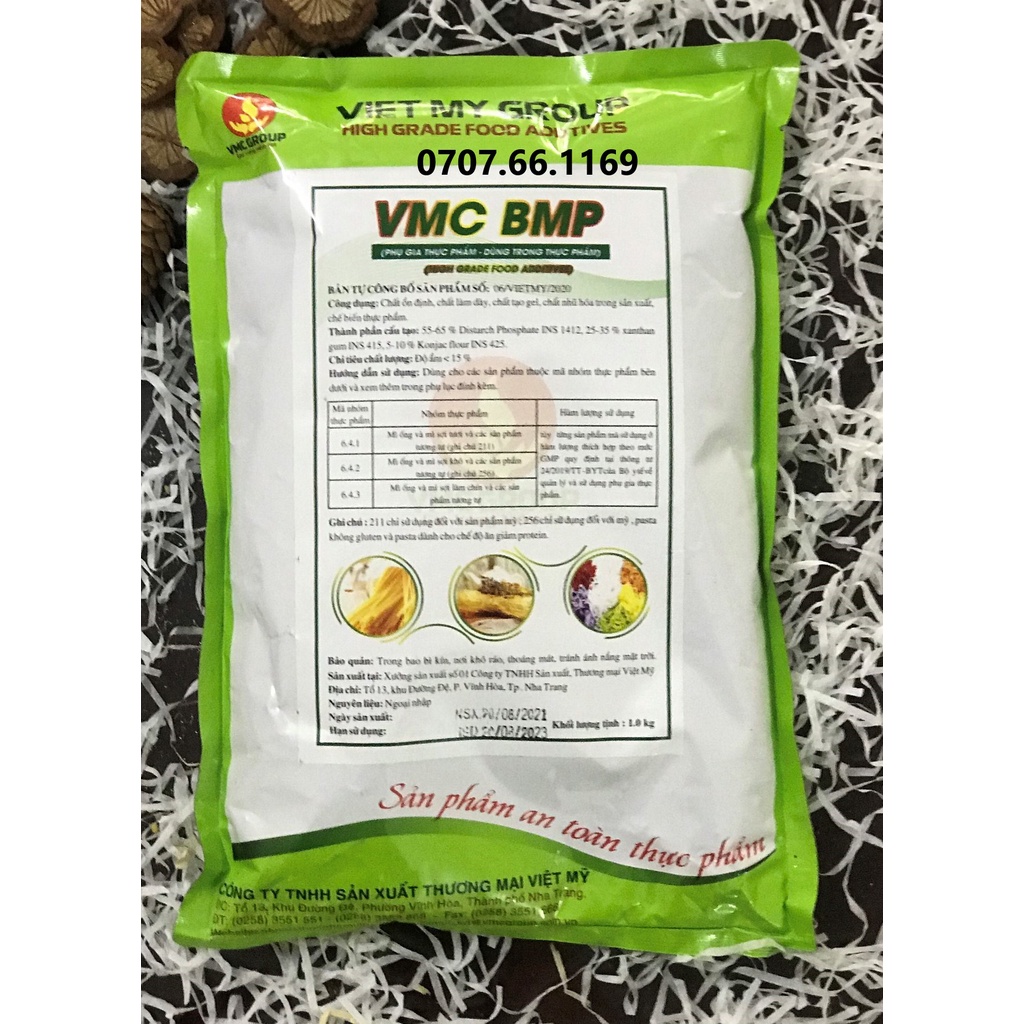 VMC BMP - Tạo giòn dai, tạo bóng xốp trong bún, phở, mỳ và các sản phẩm từ bột