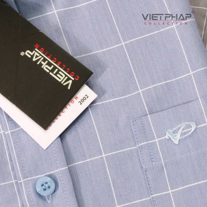 Áo Sơ Mi Bamboo ngắn tay nam VIỆT PHÁP / Form Luxury / Chất liệu sợi tre Cao Cấp thoáng mát, thấm hút mồ hôi tốt 9305