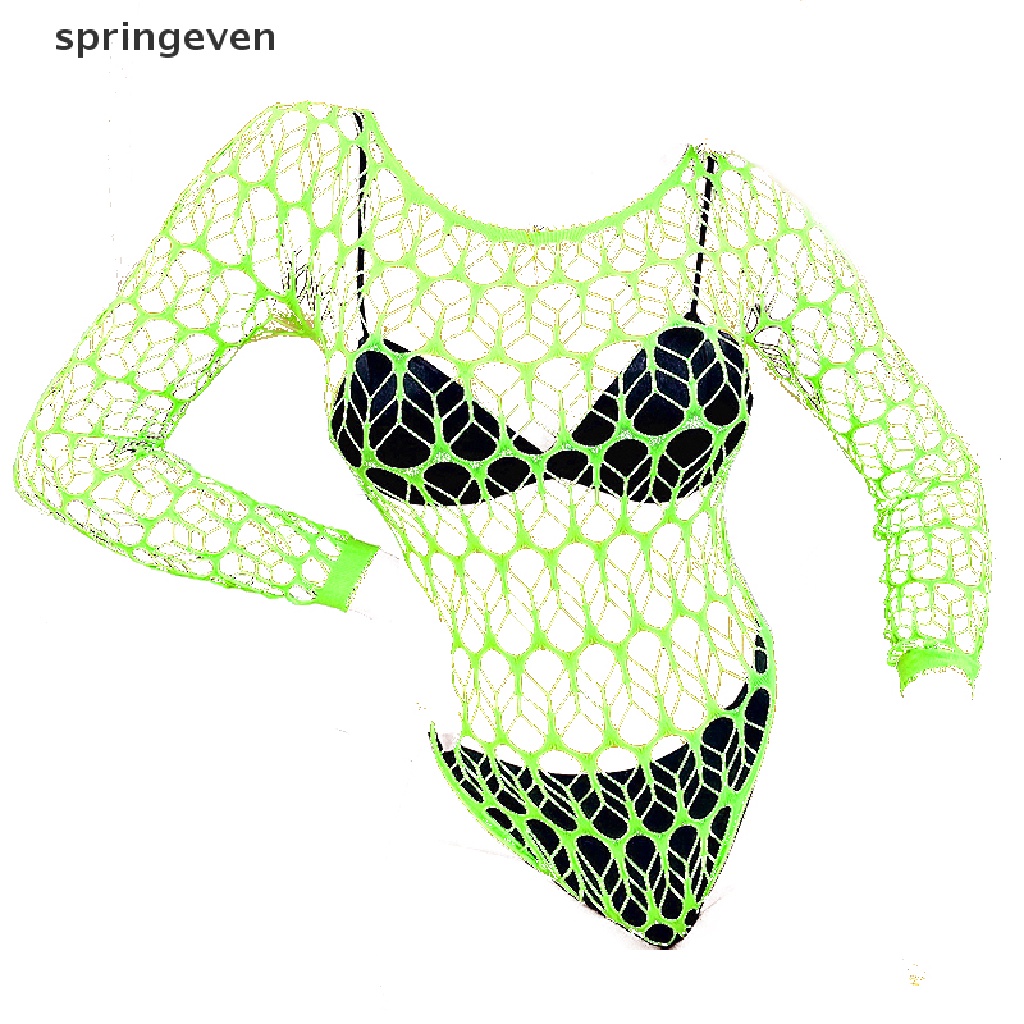 Đầm Lưới Dài Tay Xuyên Thấu Gợi Cảm Cho Nữ