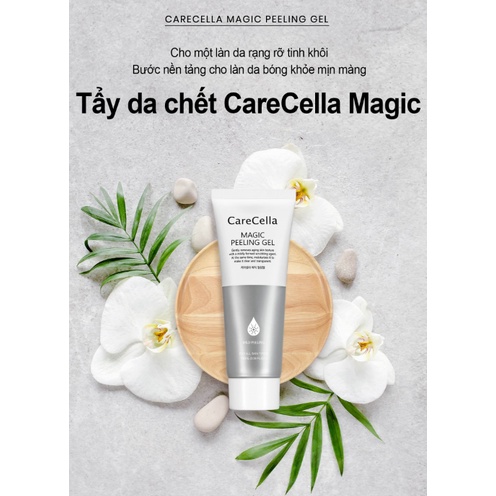 CARECELLA MAGIC PEELING GEL Tẩy da chết CareCella Magic - 100ml - Làm sạch, sáng da