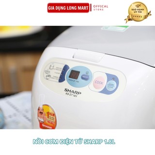 Nồi cơm điện tử Sharp 1,8L KS-ZT18